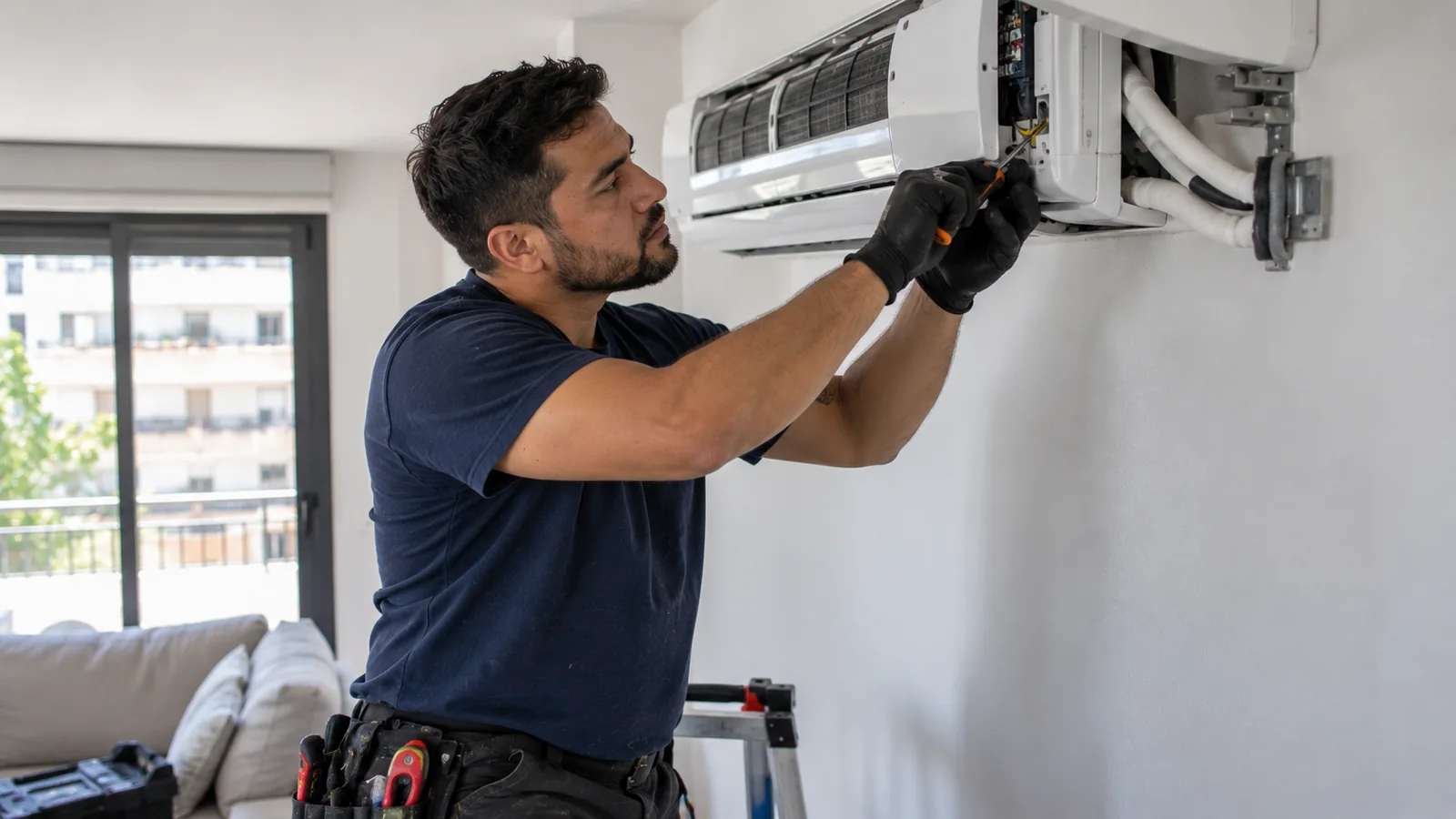 Instalación de aire acondicionado